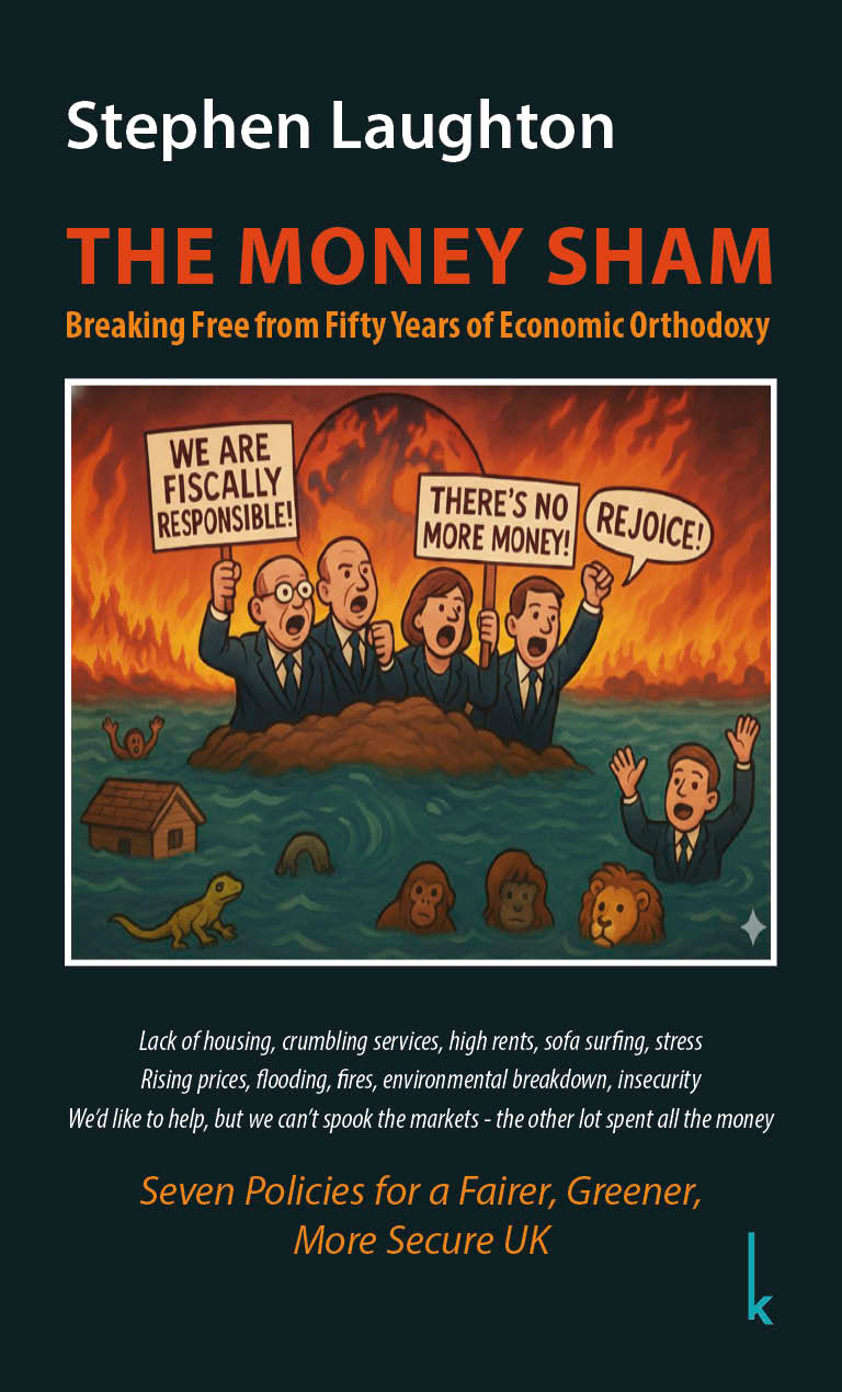 Cover of The Money Sham by Stephen Laughton